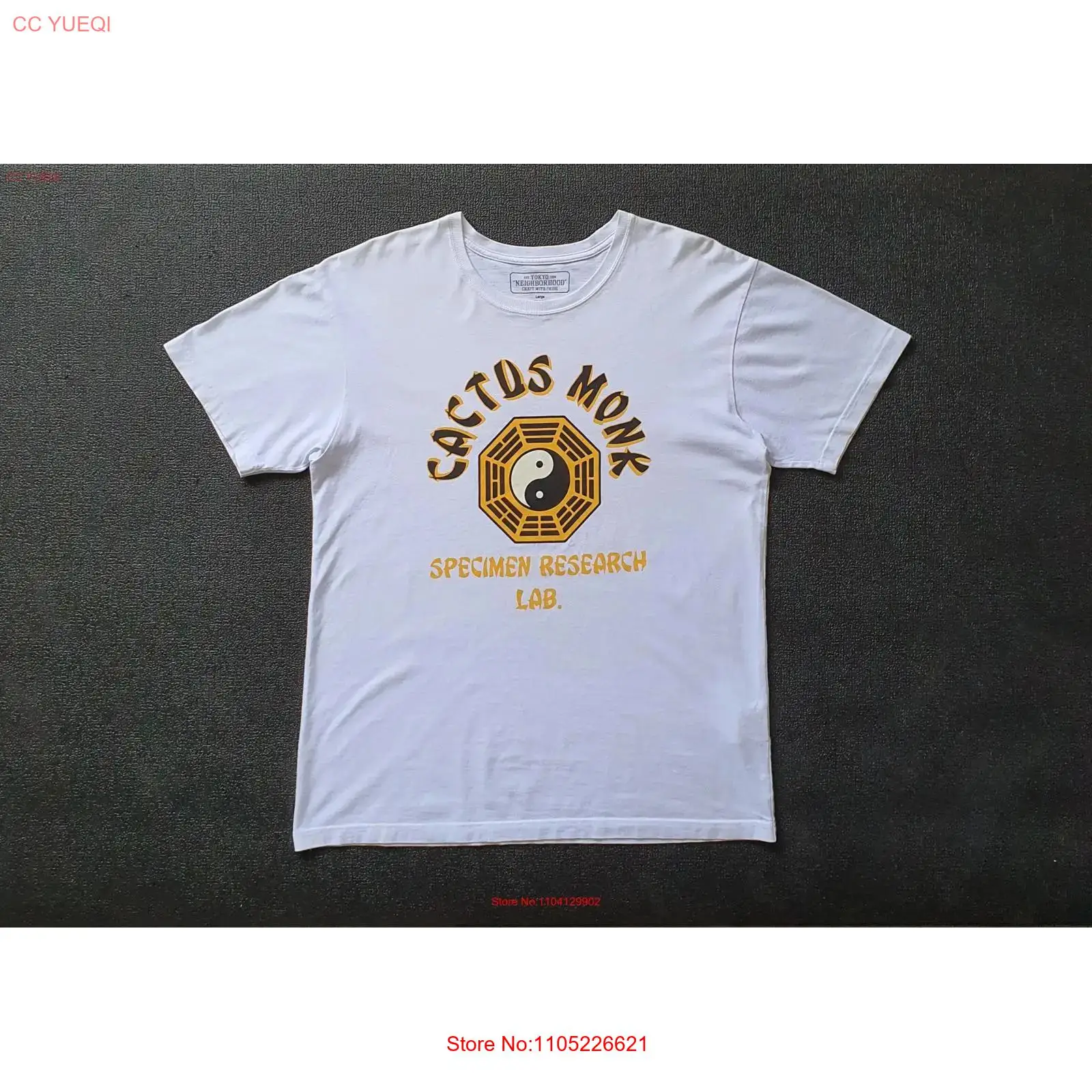 Streetwear Brand In Japan - T-shirt NEIGHBORHOOD NBHD Japan Cactus Monk