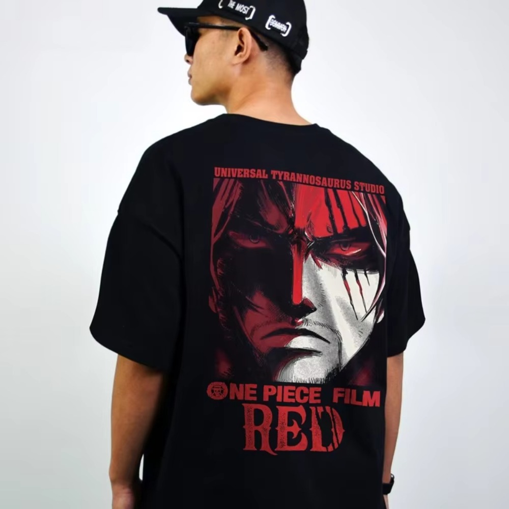 Streetwear Brand In Japan - 2025One Piece T-shirt grafiche rosse Uomo