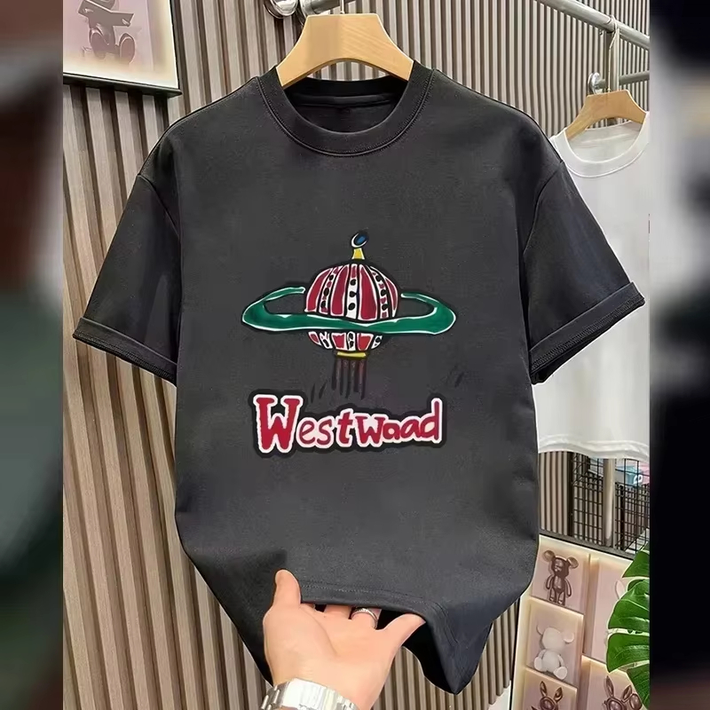 Streetwear Brand Trends - T-Shirt Classica con Logo, Moda Casual