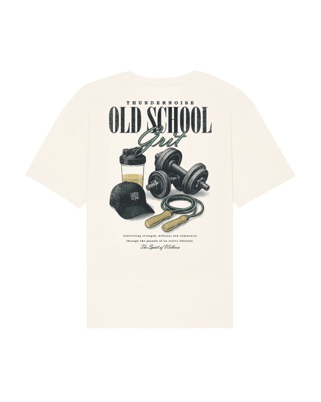 Streetwear Gym Brand - T-shirt grafica in cotone con logo
