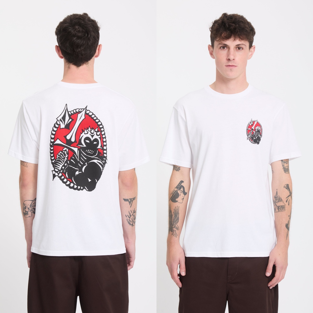Streetwear Brand Stoned & Co - T-shirt grafica in cotone da uomo