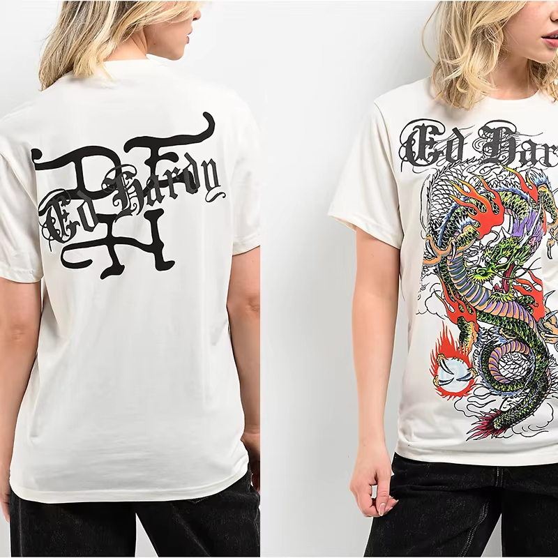 T-shirt in cotone con stampa g - Streetwear Brand In Japan recensione e prezzo