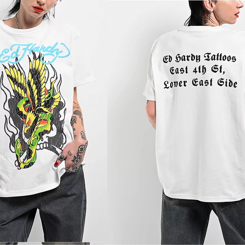 T-shirt in cotone con stampa g - Streetwear Brand In Japan recensione e prezzo