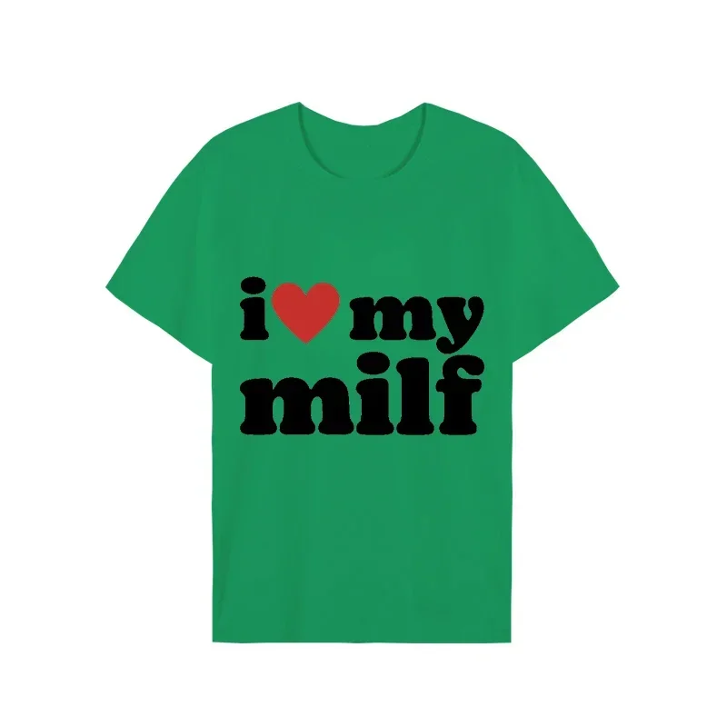 I Love My Milf Stampa T-shirt  - Streetwear Brand Aesthetic recensione e prezzo