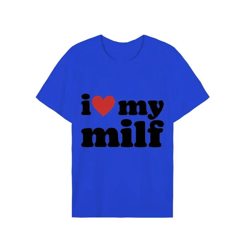 I Love My Milf Stampa T-shirt  - Streetwear Brand Aesthetic recensione e prezzo