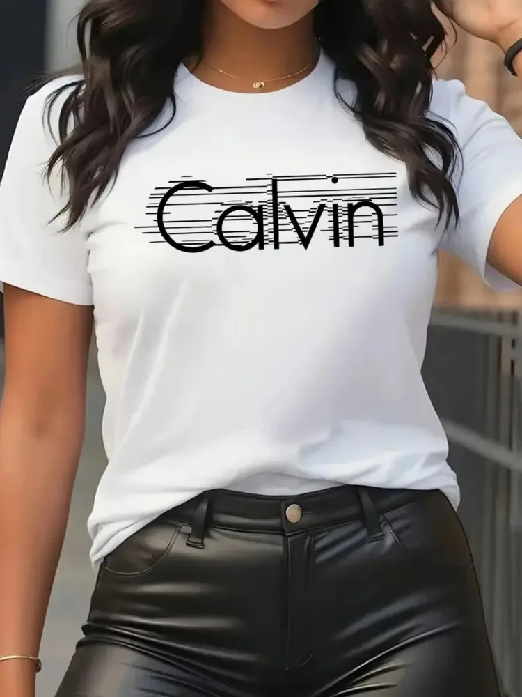Calvin T-shirt da donna per il - Streetwear Brand Top recensione e prezzo