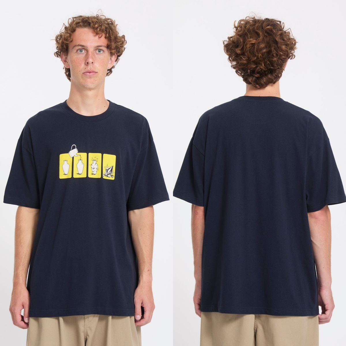 T-shirt Grafica Volcom White B - Streetwear Brand Trends recensione e prezzo