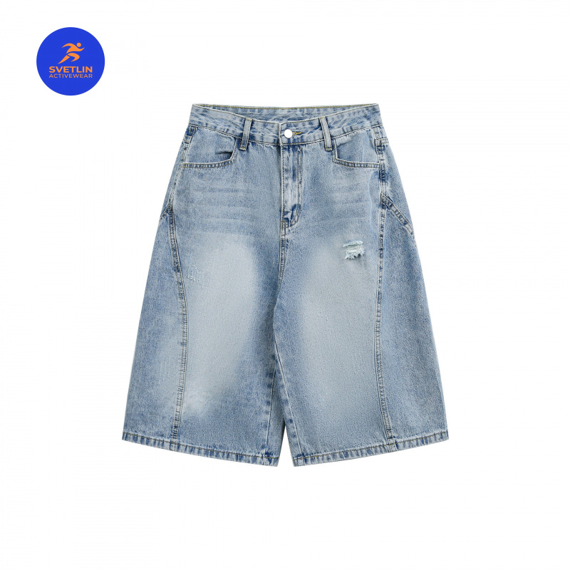 MAQVOB Pantaloncini in Jeans d - Streetwear Brand Jeans recensione e prezzo