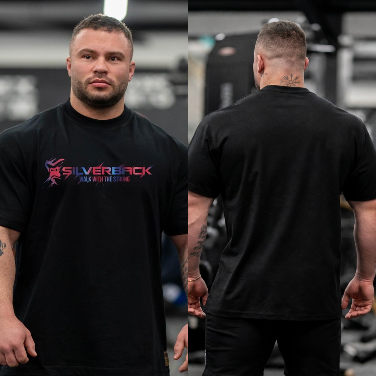 T-shirt grafica con stampa del - Streetwear Gym Brand recensione e prezzo