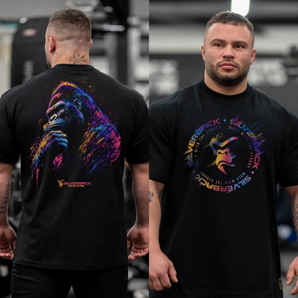 T-shirt grafica con stampa del - Streetwear Gym Brand recensione e prezzo