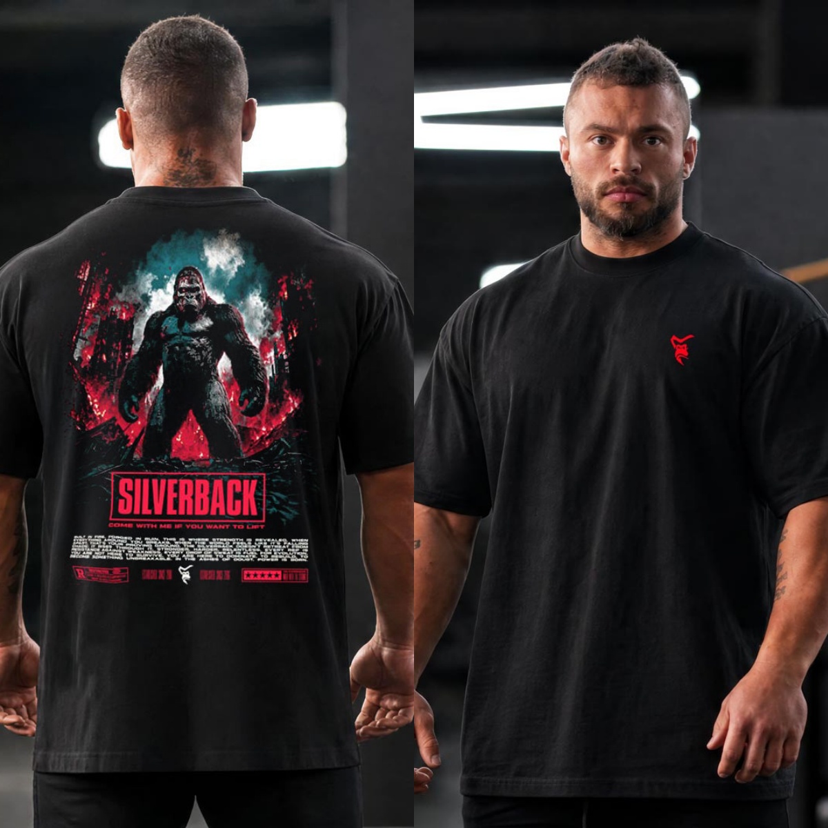 T-shirt grafica di tendenza Pu - Streetwear Gym Brand recensione e prezzo