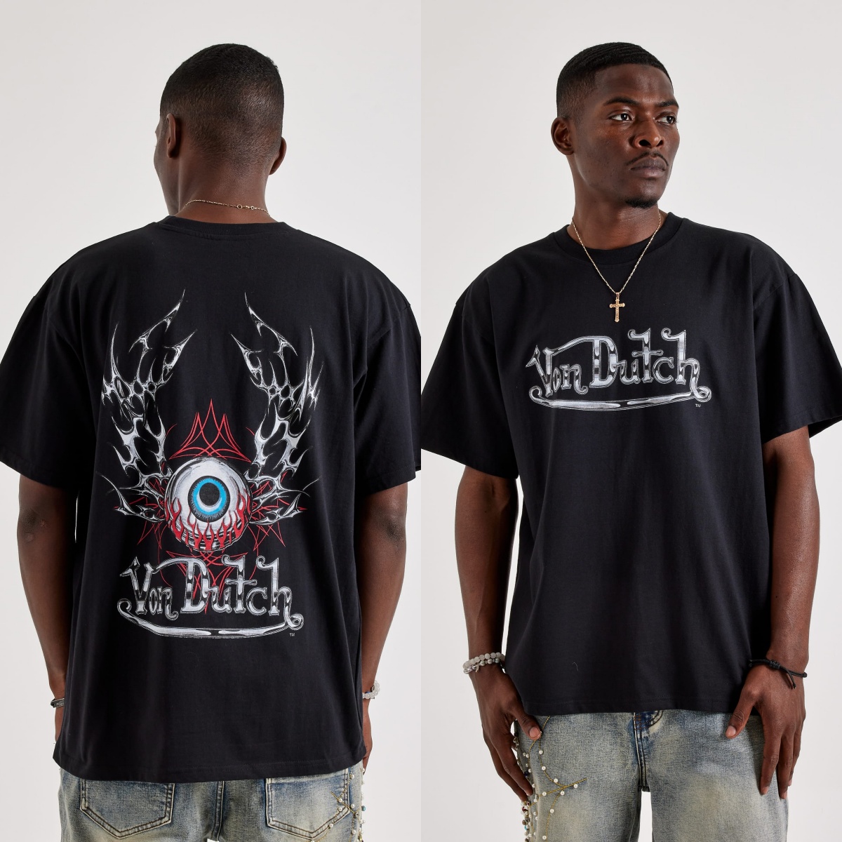 T-shirt in cotone con logo Whi - Streetwear Brands Logo recensione e prezzo